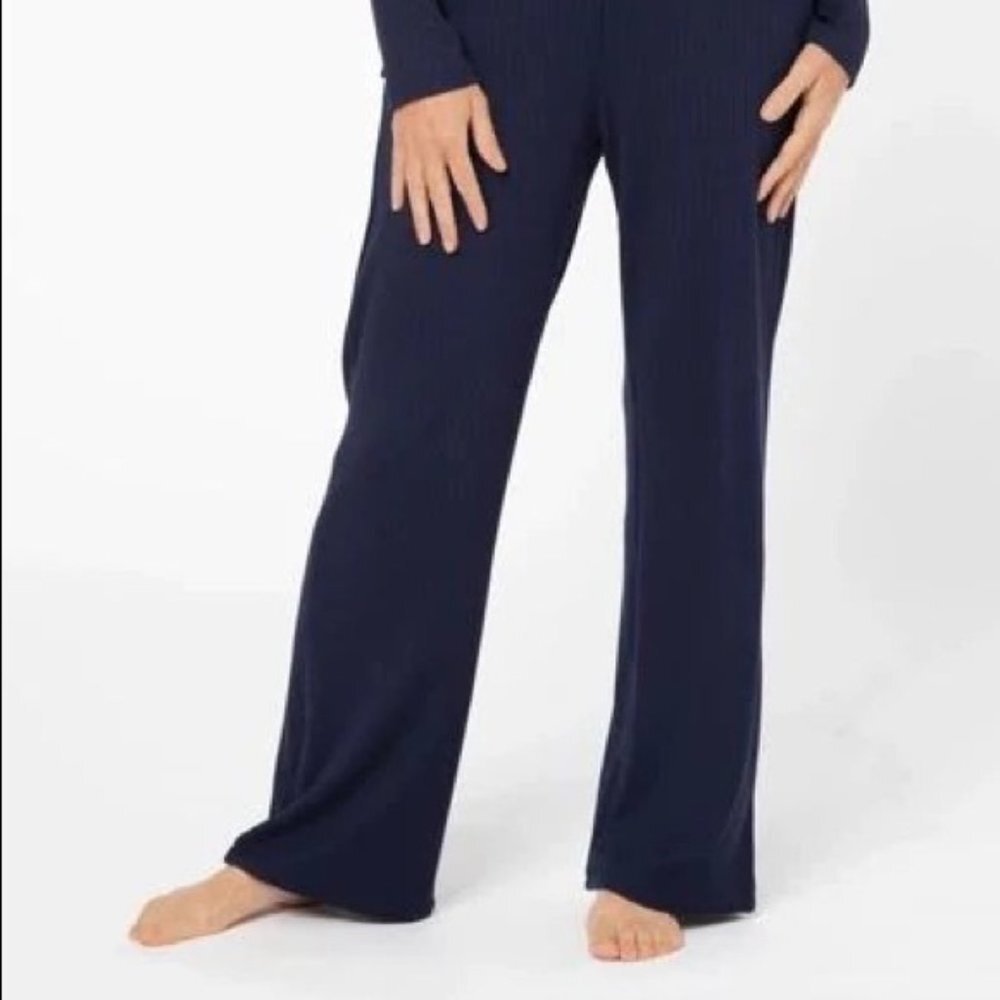 Smash + Tess Audrey Pant Wide Legged Ribbed Trouser Size Small